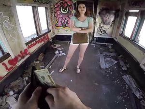 Teen Fucks For Cash In A Filthy Abandoned House