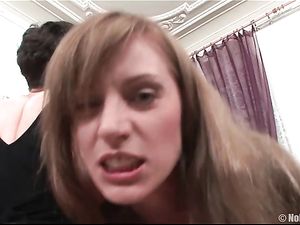 Lesbians Poking Tight Holes With Gigantic Toys