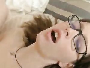 Glasses Stay On As He Fucks The Cute Teen Nerd
