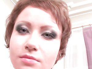 Messy Gagging Blowjob Makes Her Eye Makeup Run